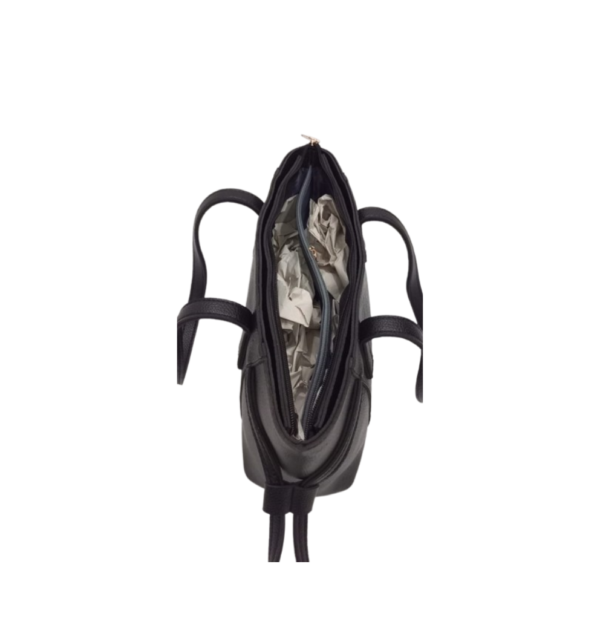 Pewter Black Handbag