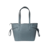 Women’s Pewter Gray Artificial Leather Handbag