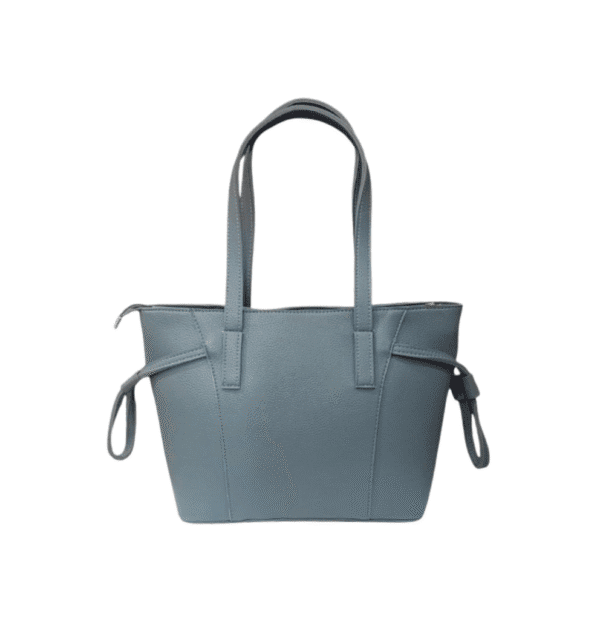 Women’s Pewter Gray Artificial Leather Handbag