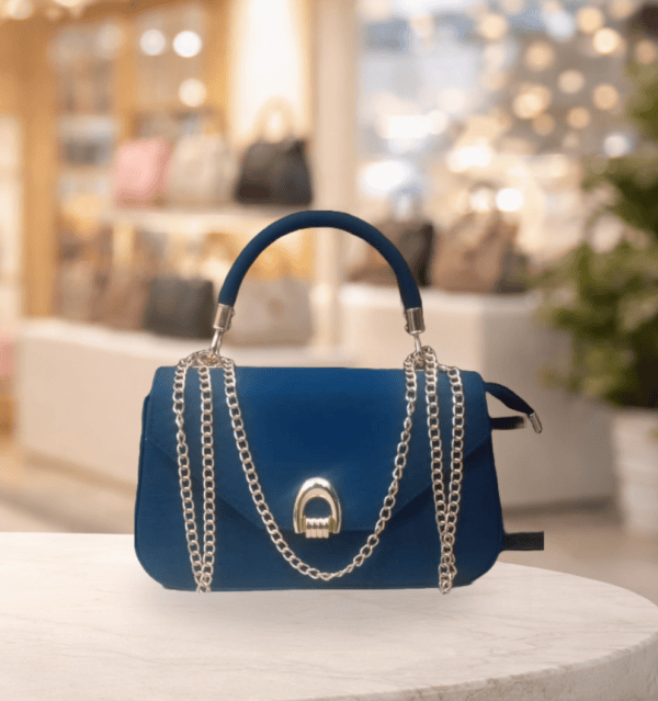 Blue Crossbody Bag