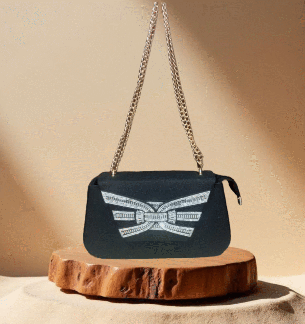 Elegant Black Clutch Bag