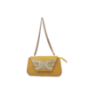 Elegant Yellow Clutch Bag