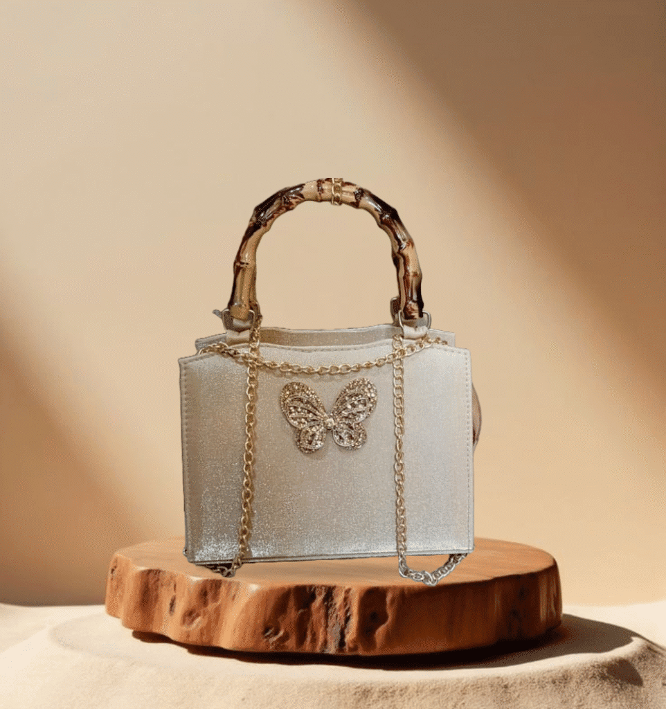 Golden Top handle Bag