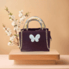 Luxury Brown Top Handle Bag