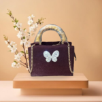 Luxury Brown Top Handle Bag
