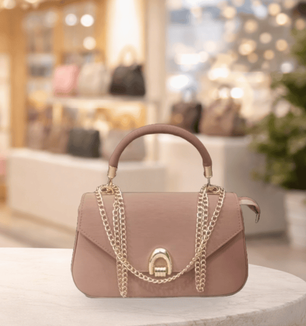 Peach Crossbody Bag