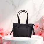 Pewter Black Handbag