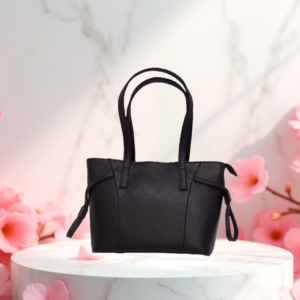 Pewter Black Handbag