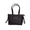 Pewter Black Handbag