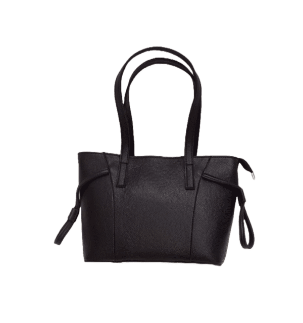 Pewter Black Handbag