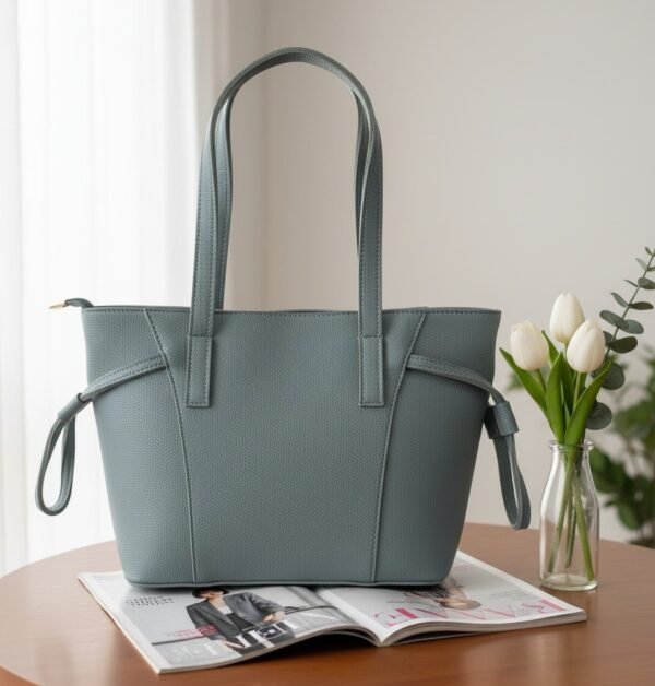 Pewter Gray Women's Handbag
