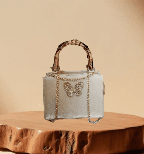 Golden Top handle Bag